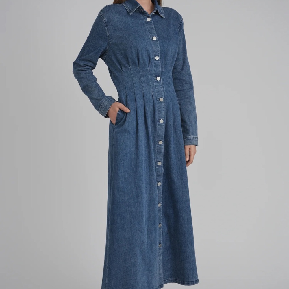 Maya’s Place Waisted Denim Dress